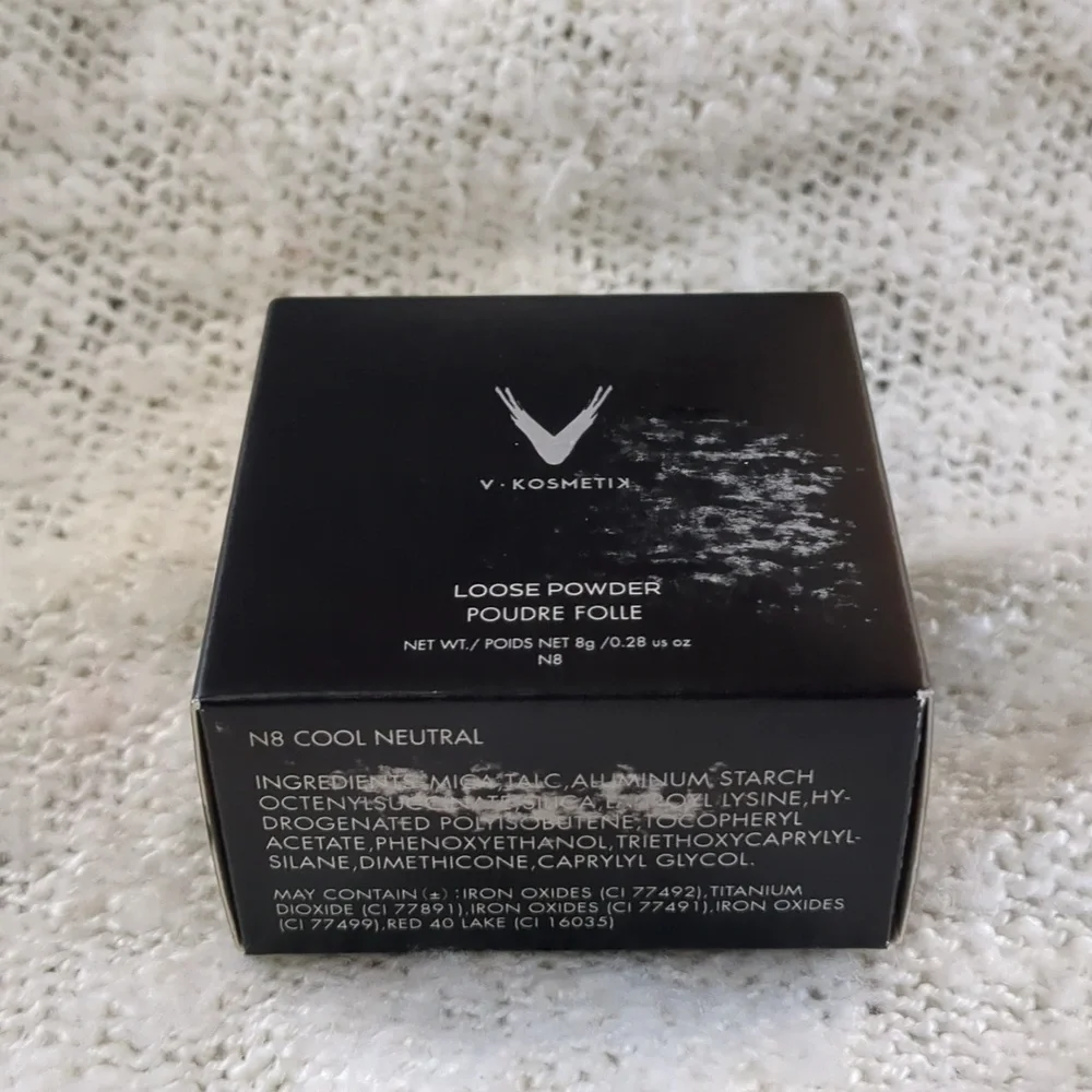 V KOSMETIK Loose Powder in N08 COOL NEUTRAL, 8g/0.28oz